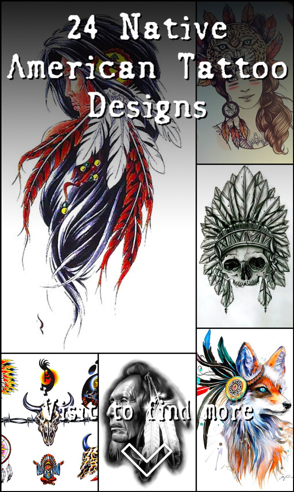 24 Native American Tattoo Designs