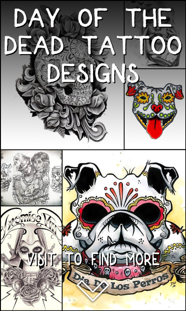 10 Day of the Dead Tattoo Designs
