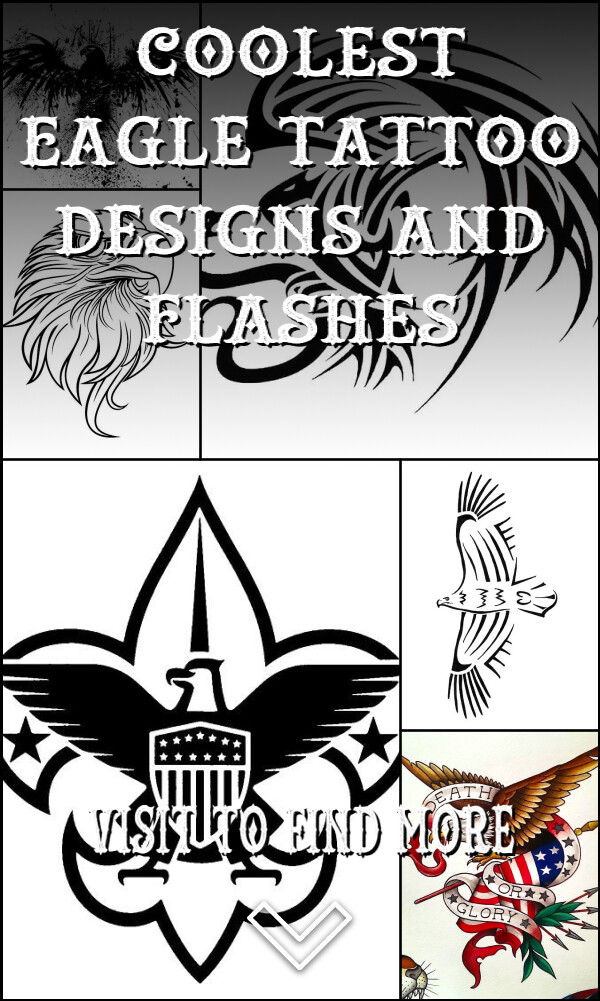 41 Coolest Eagle Tattoo Designs and Flashes
