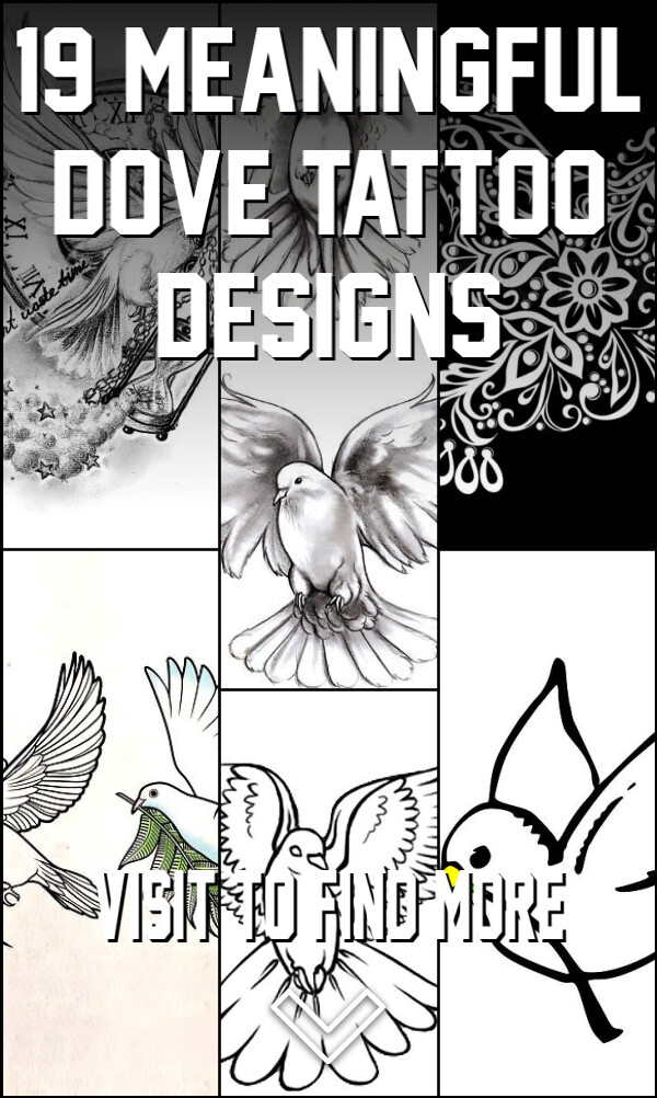 19 Meaningful Dove Tattoo Designs