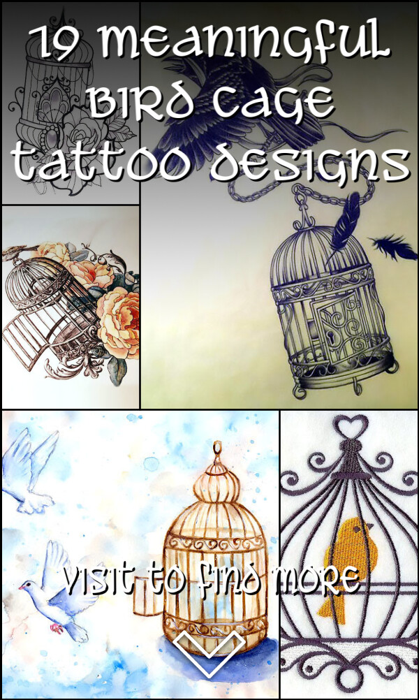 19 Meaningful Bird Cage Tattoo Designs