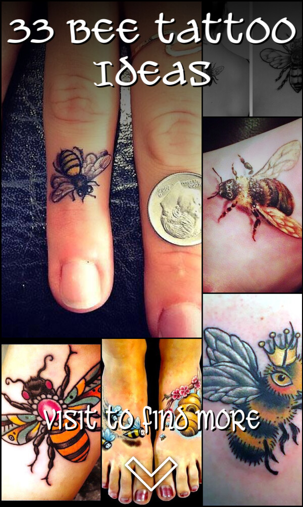 33 Bee Tattoo Ideas