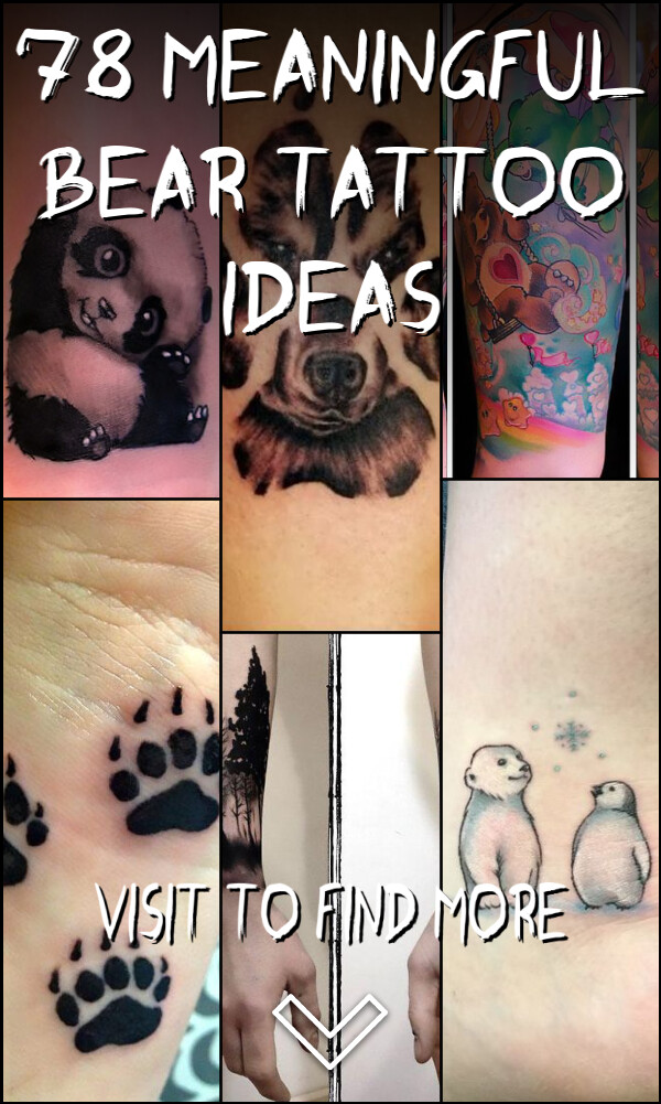 78 Meaningful Bear Tattoo Ideas