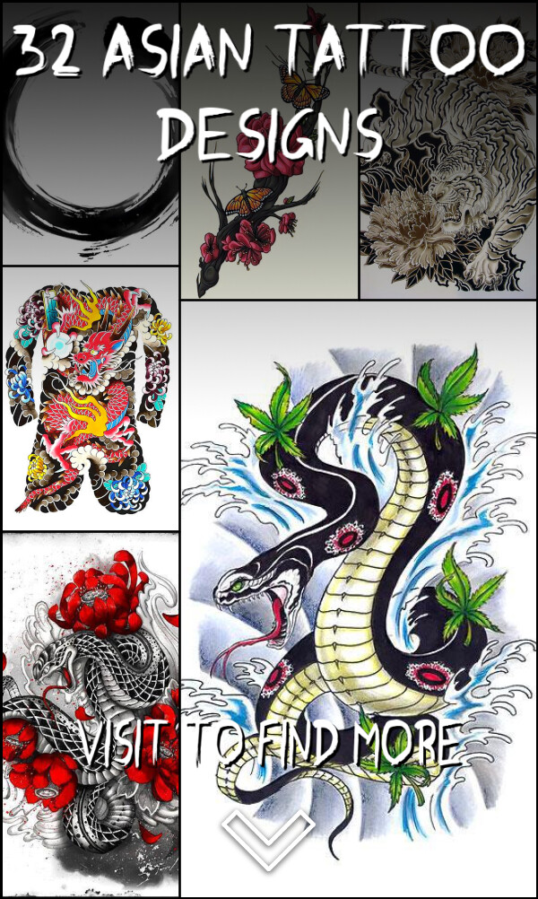 32 Asian Tattoo Designs