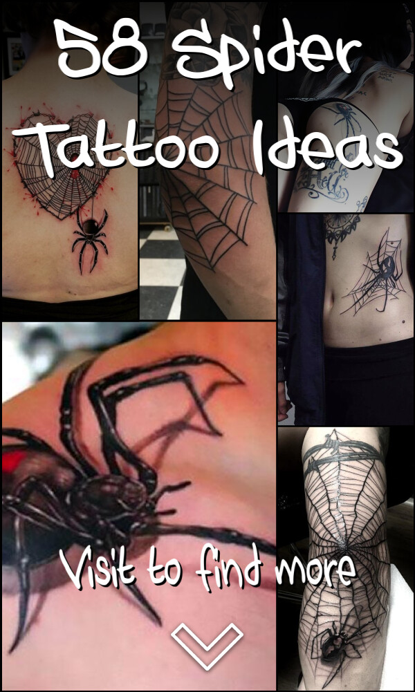 58 Spider Tattoo Ideas