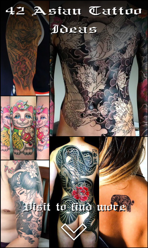 42 Asian Tattoo Ideas