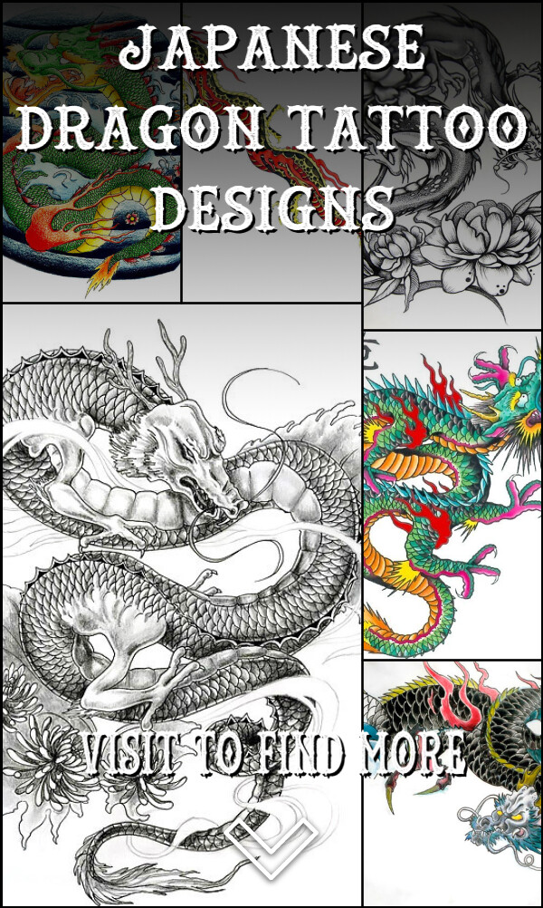 12 Japanese Dragon Tattoo Designs