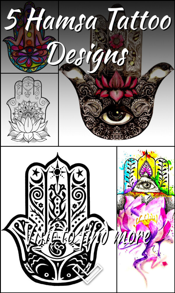 5 Hamsa Tattoo Designs