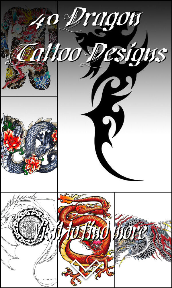 40 Dragon Tattoo Designs