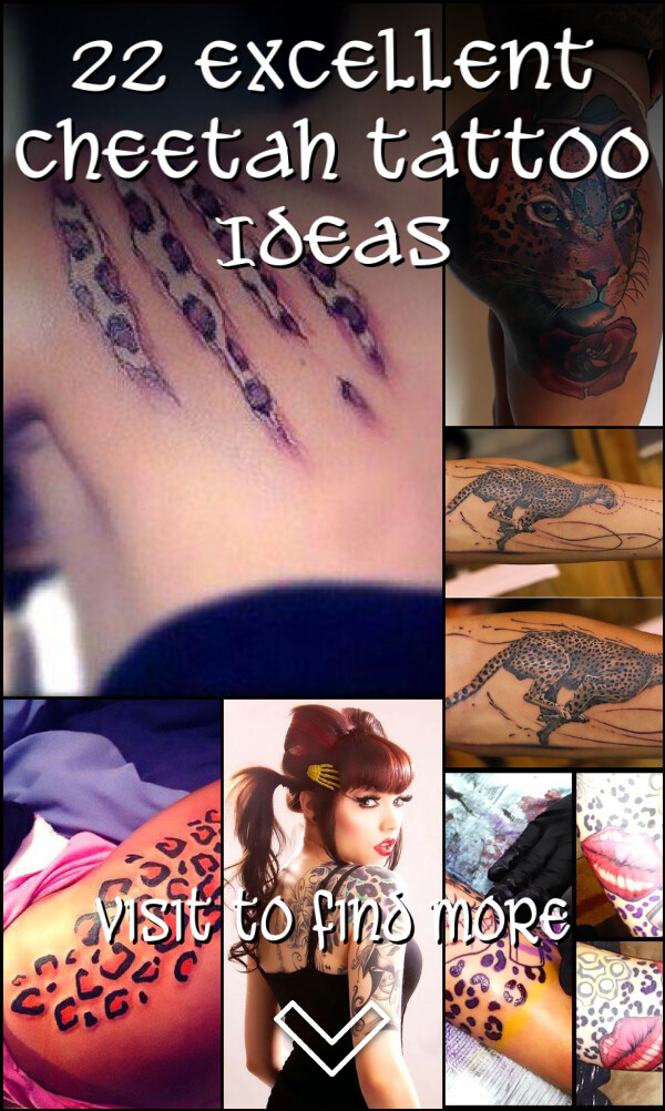 22 Excellent Cheetah Tattoo Ideas