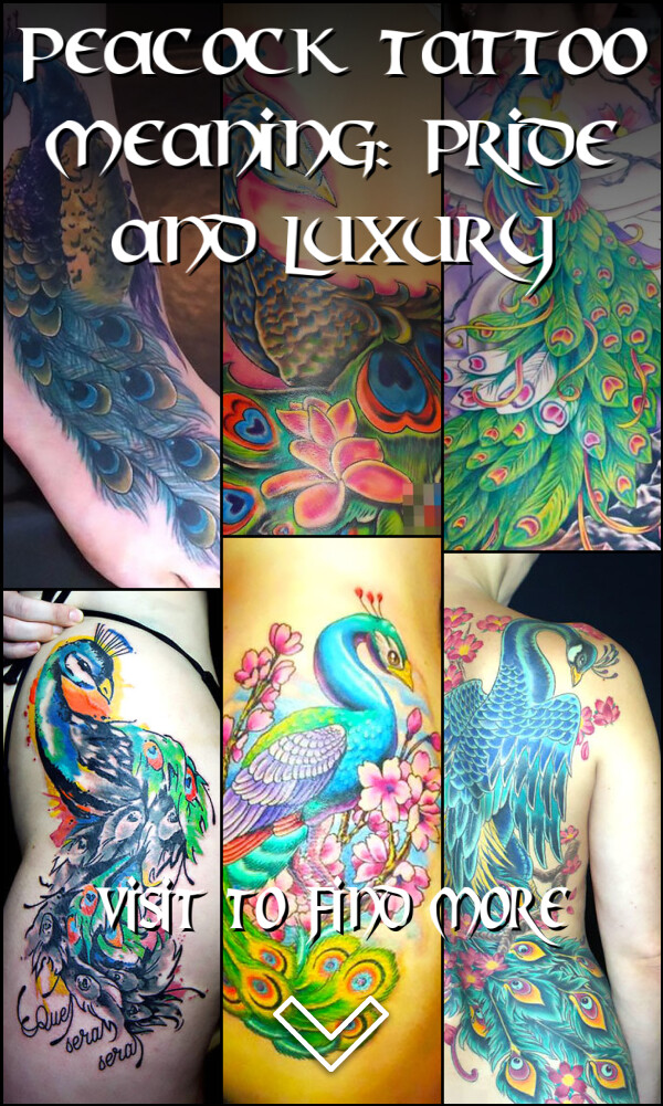 Peacock Tattoo Meaning: Pride and Luxury