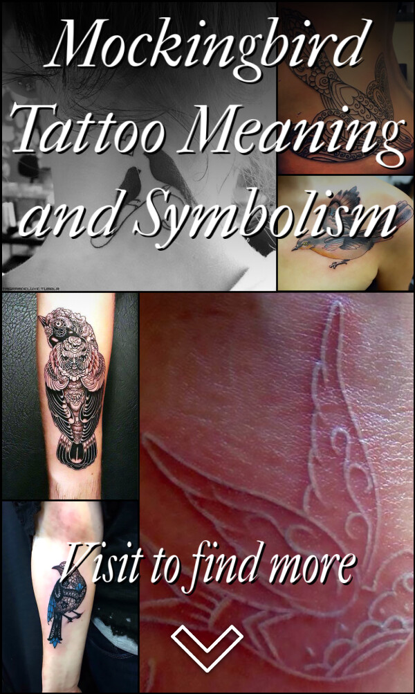 Mockingbird Tattoo Meaning and Symbolism