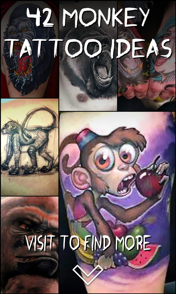 42 Monkey Tattoo Ideas