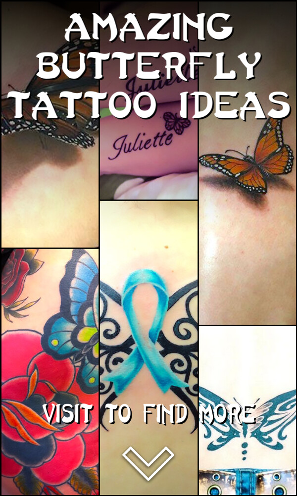 Amazing Butterfly Tattoo Ideas