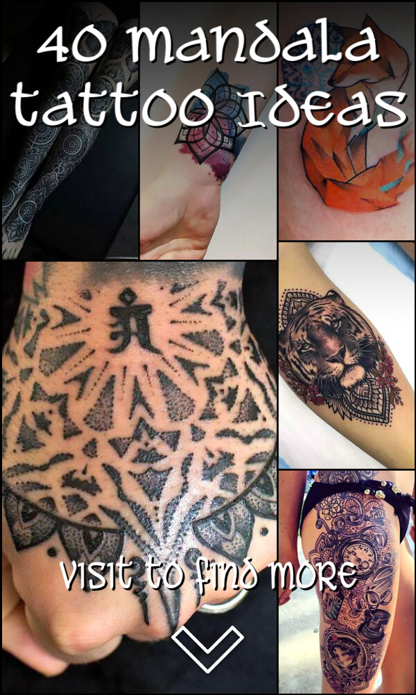 40 Mandala Tattoo Ideas