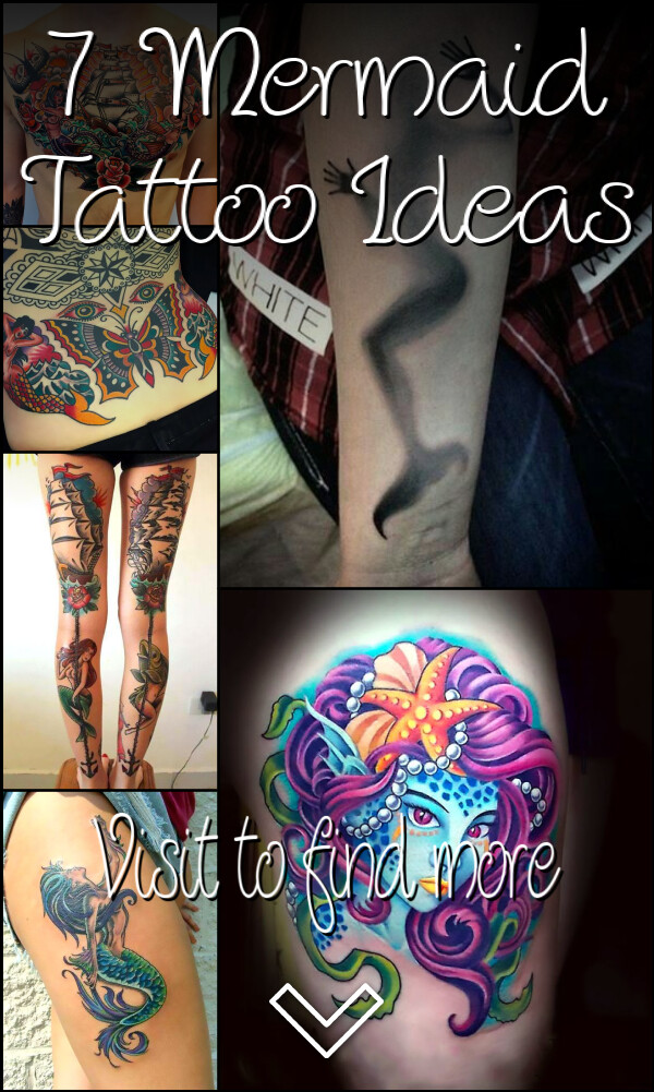 7 Mermaid Tattoo Ideas