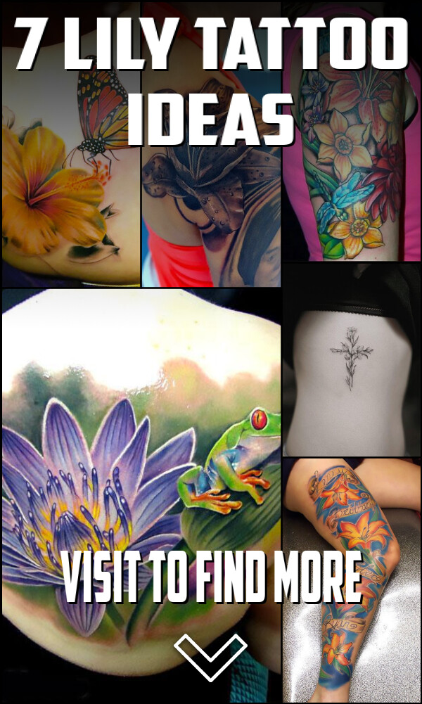 7 Lily Tattoo Ideas