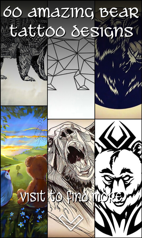 60 Amazing Bear Tattoo Designs
