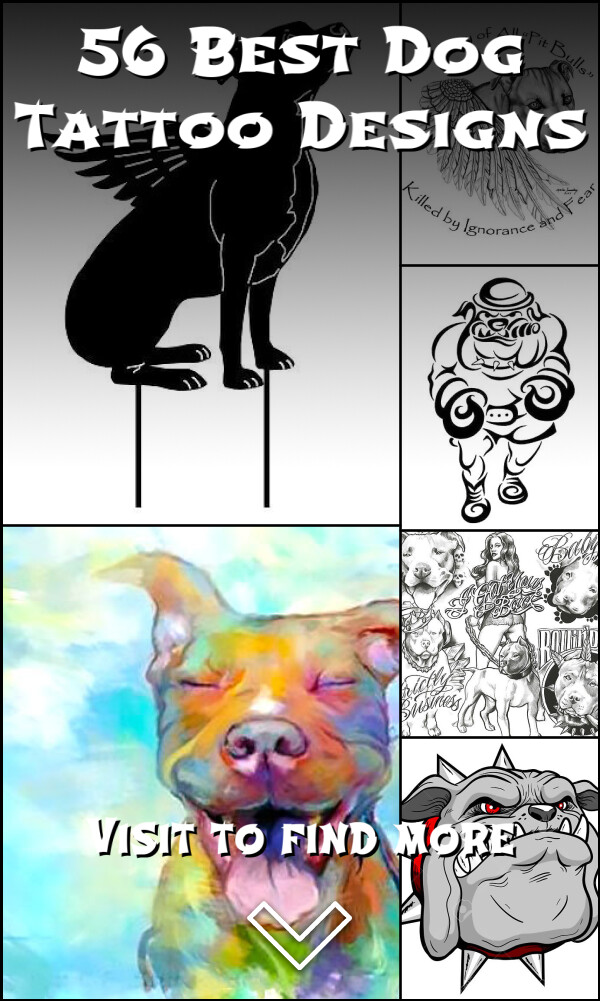 56 Best Dog Tattoo Designs