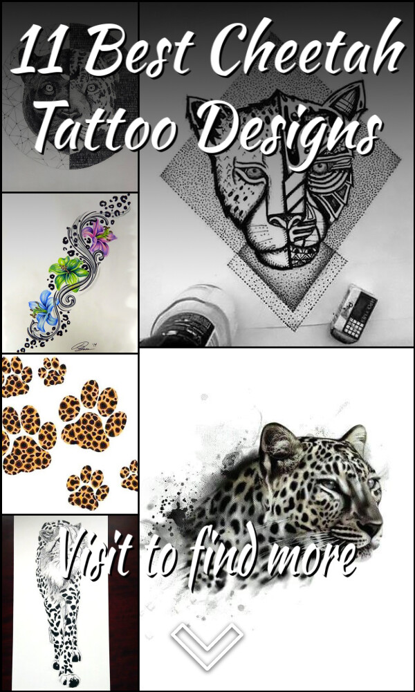 11 Best Cheetah Tattoo Designs
