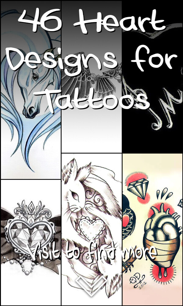 46 Heart Designs for Tattoos 