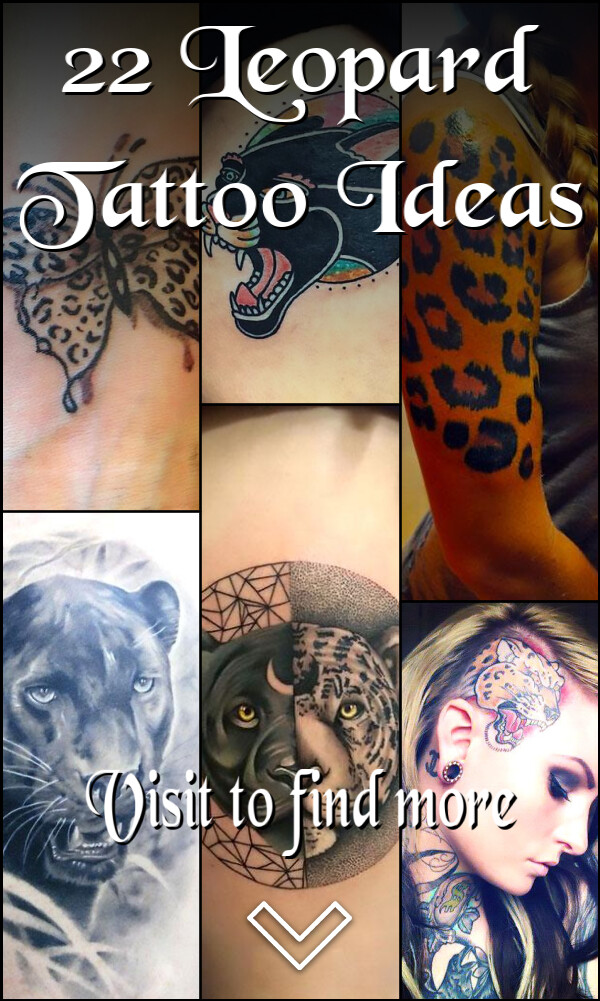 22 Leopard Tattoo Ideas