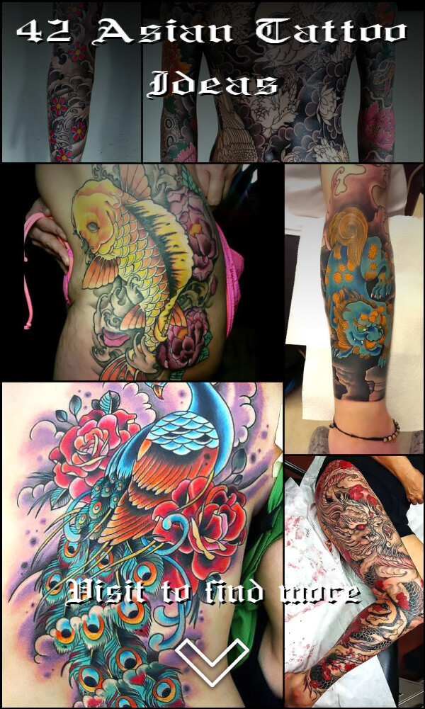 42 Asian Tattoo Ideas