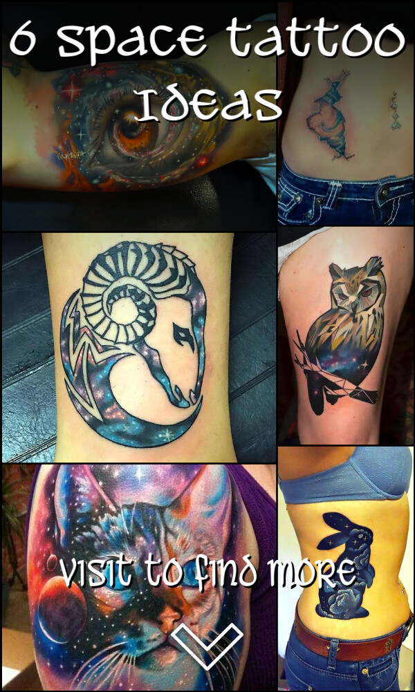 6 Space Tattoo Ideas