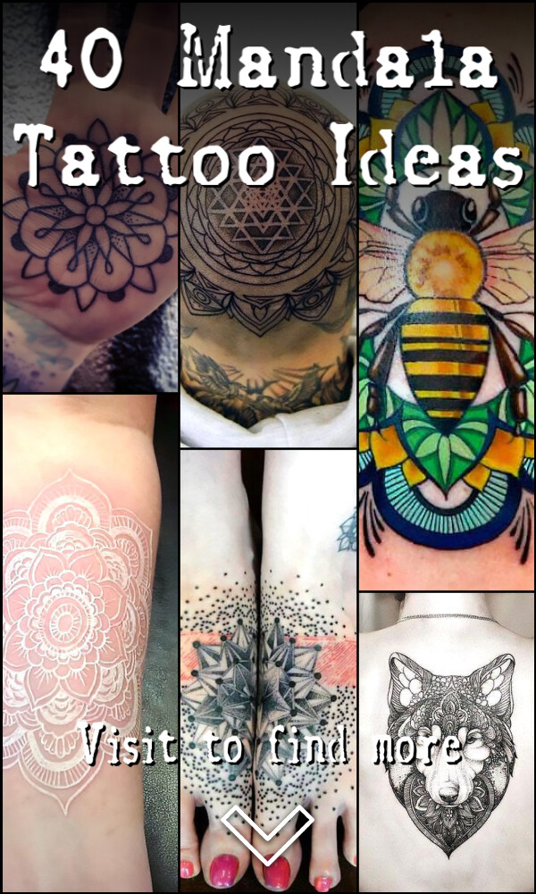 40 Mandala Tattoo Ideas