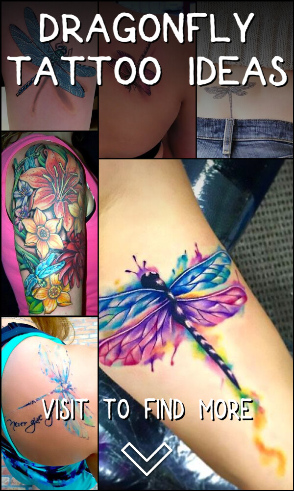 22 Dragonfly Tattoo Ideas