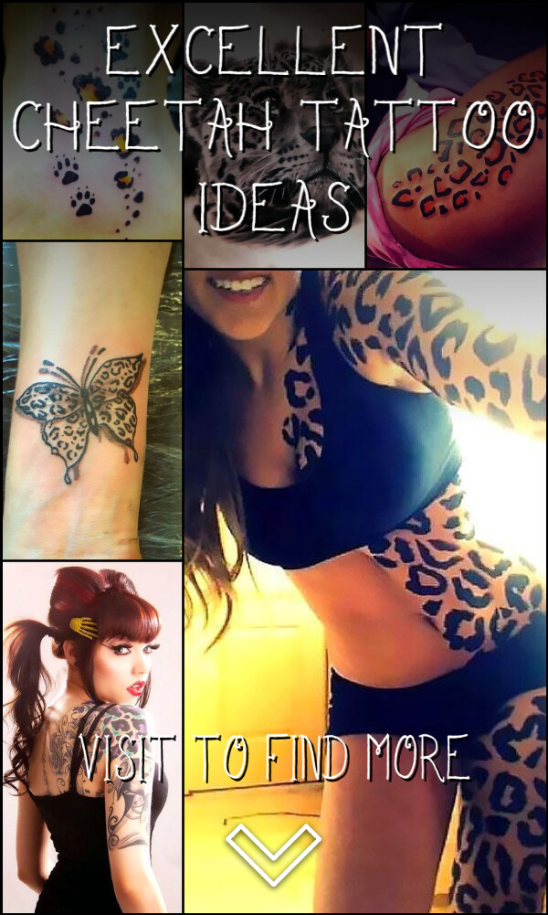 22 Excellent Cheetah Tattoo Ideas