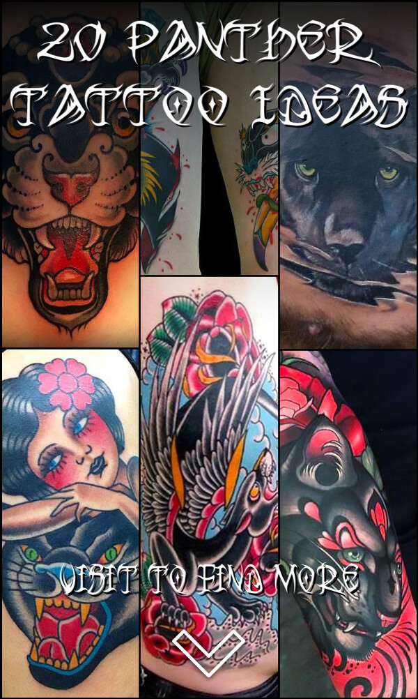 20 Panther Tattoo Ideas
