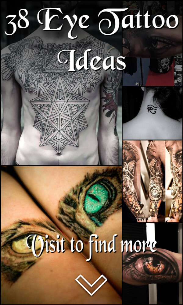 38 Eye Tattoo Ideas