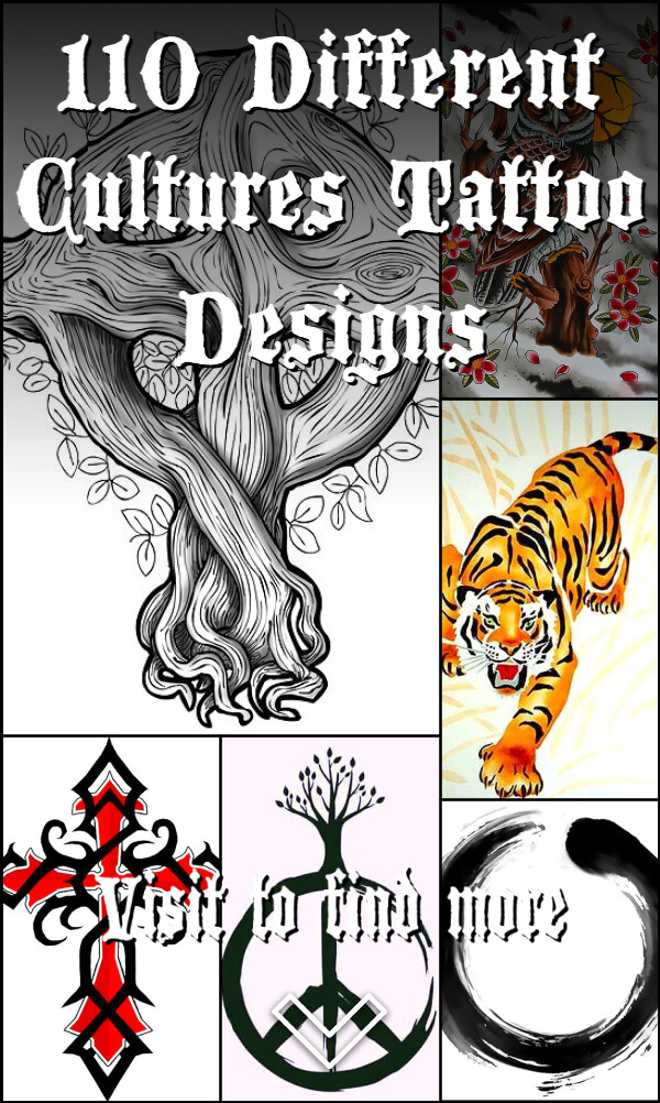 110 Different Cultures Tattoo Designs