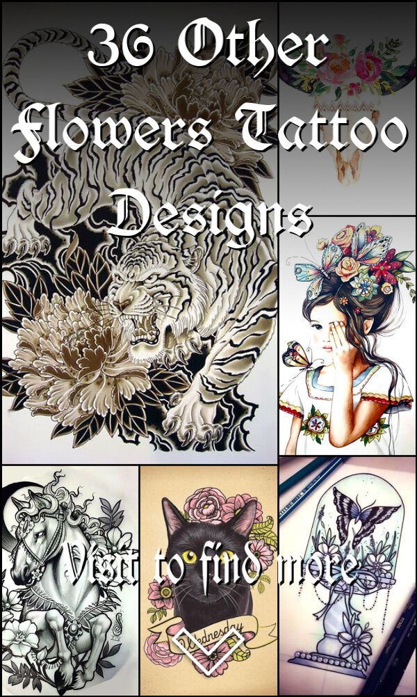 36 Other Flowers Tattoo Designs