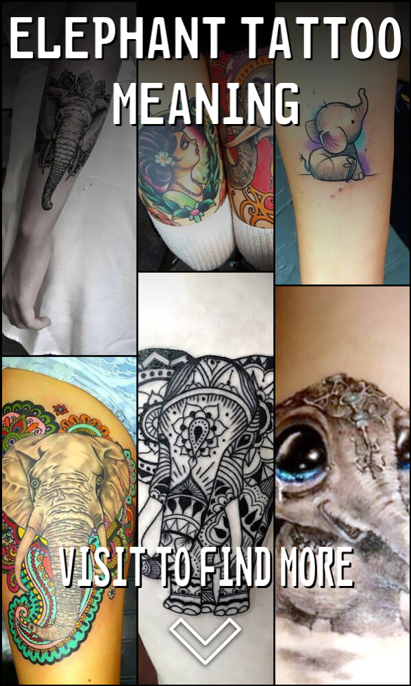 Elephant Tattoo Meaning