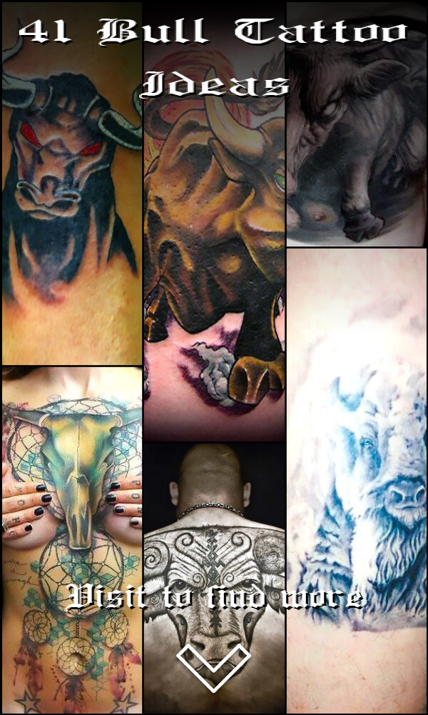 41 Bull Tattoo Ideas