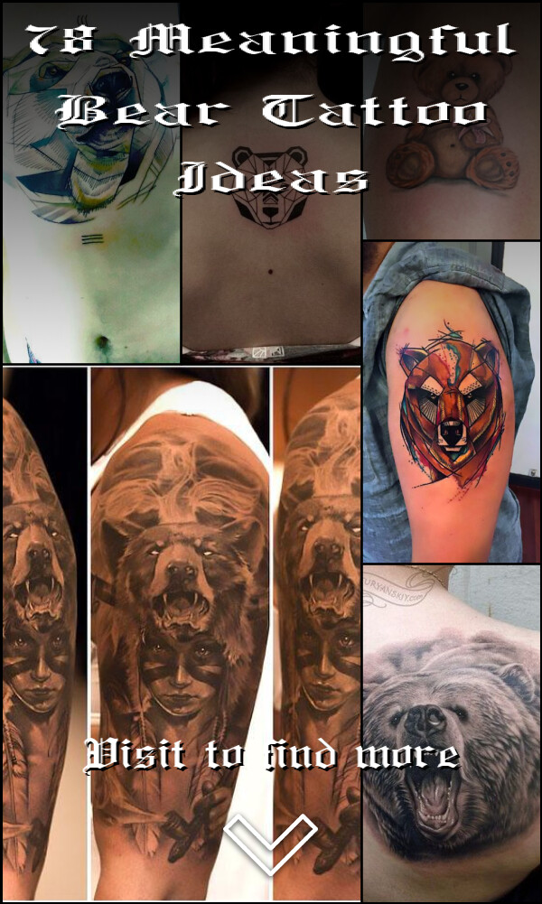 78 Meaningful Bear Tattoo Ideas
