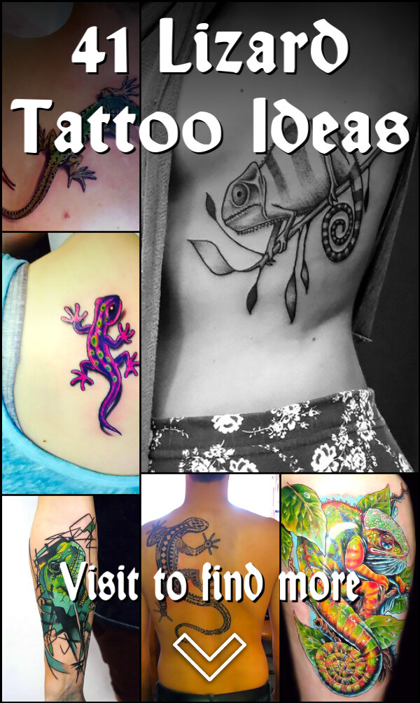 41 Lizard Tattoo Ideas