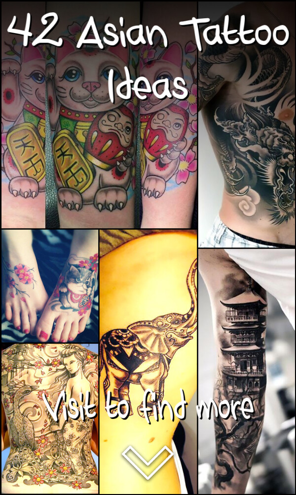 42 Asian Tattoo Ideas
