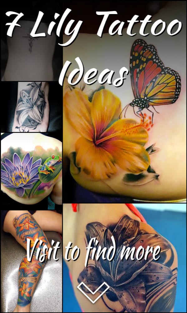 7 Lily Tattoo Ideas
