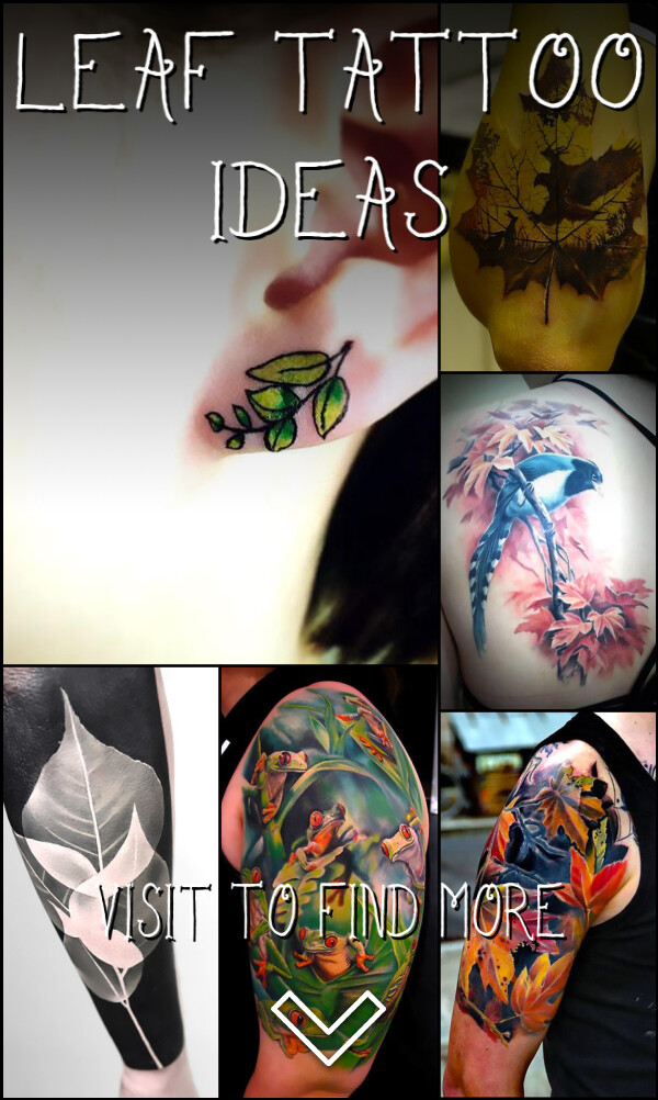 6 Leaf Tattoo Ideas
