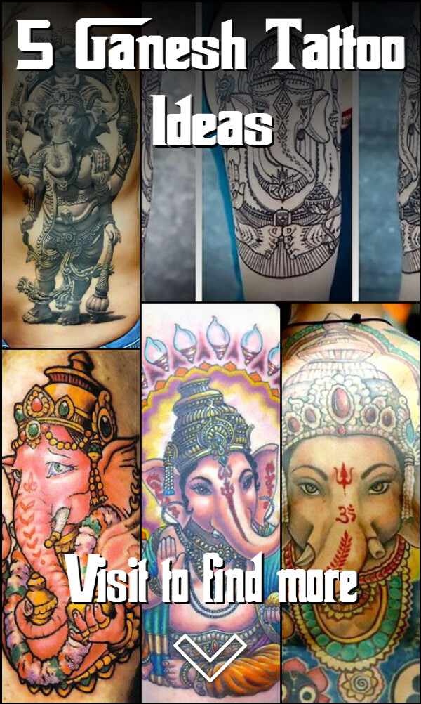5 Ganesh Tattoo Ideas