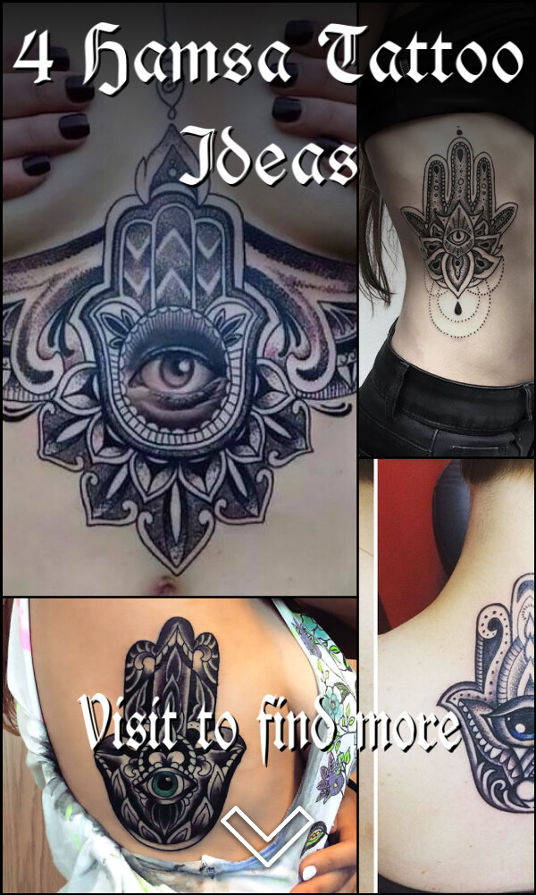 4 Hamsa Tattoo Ideas