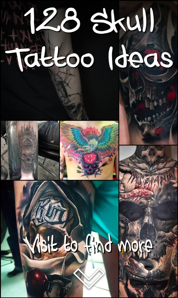 128 Skull Tattoo Ideas