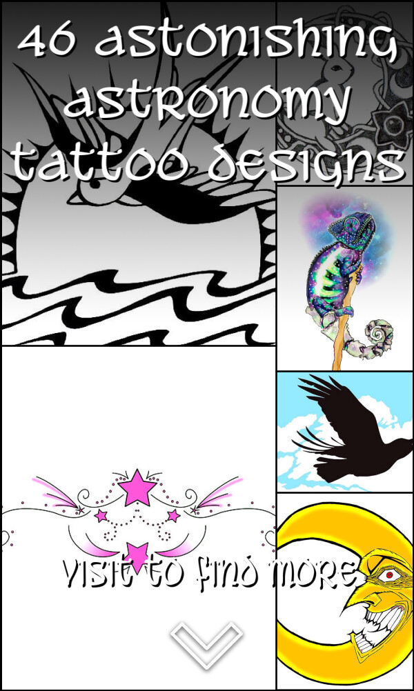 46 Astonishing Astronomy Tattoo Designs