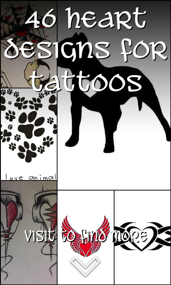 46 Heart Designs for Tattoos 