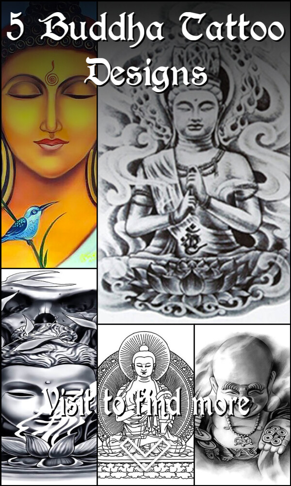 5 Buddha Tattoo Designs