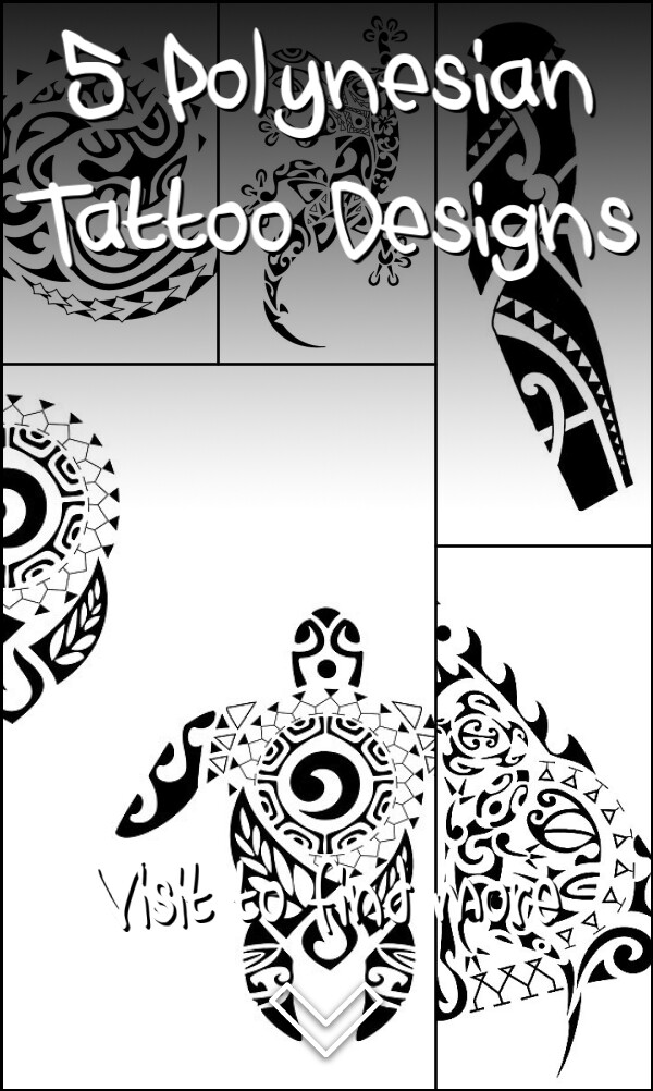 5 Polynesian Tattoo Designs