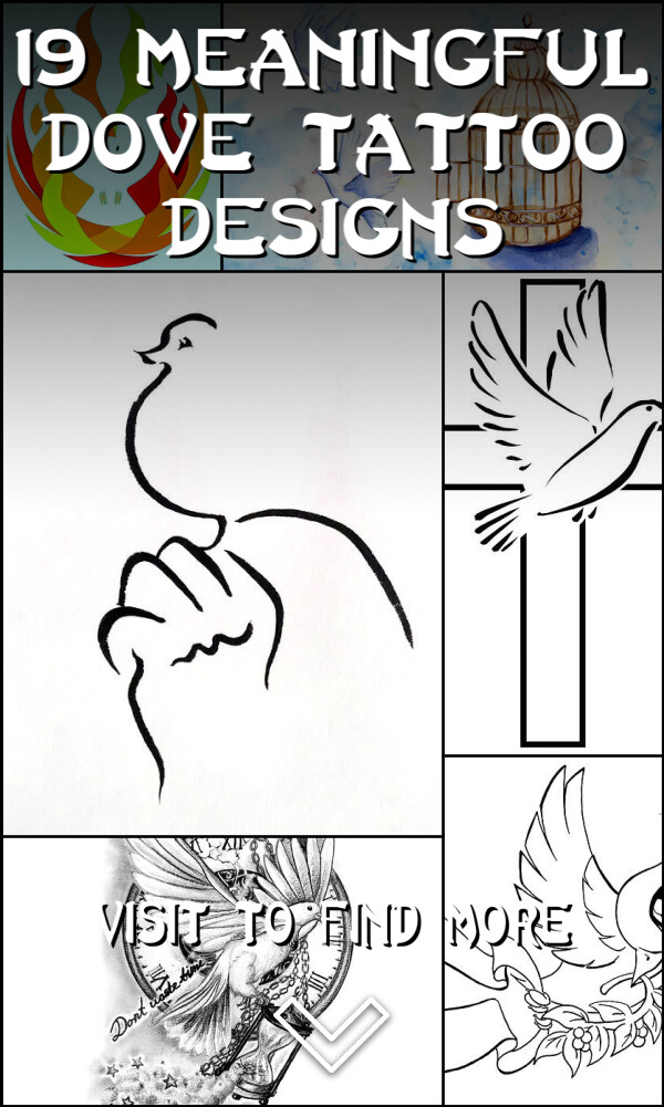 19 Meaningful Dove Tattoo Designs